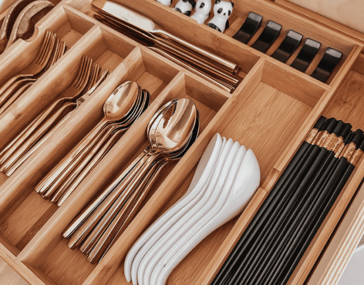 kitchen drawer organizer solutions