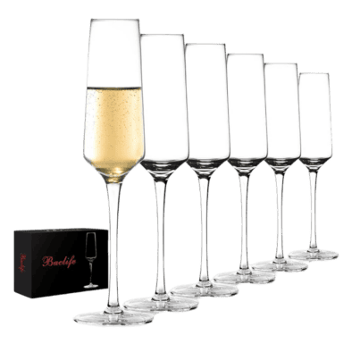 champagne flutes