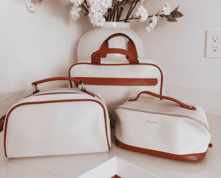 travel cosmetic bag set