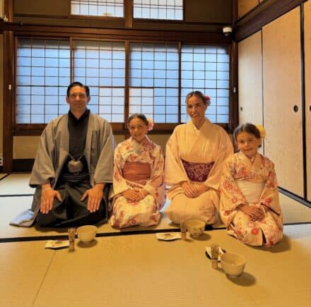 family vacation in japan