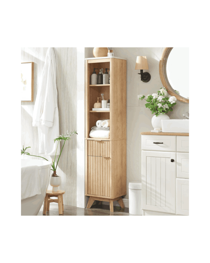 bathroom storage cabinet