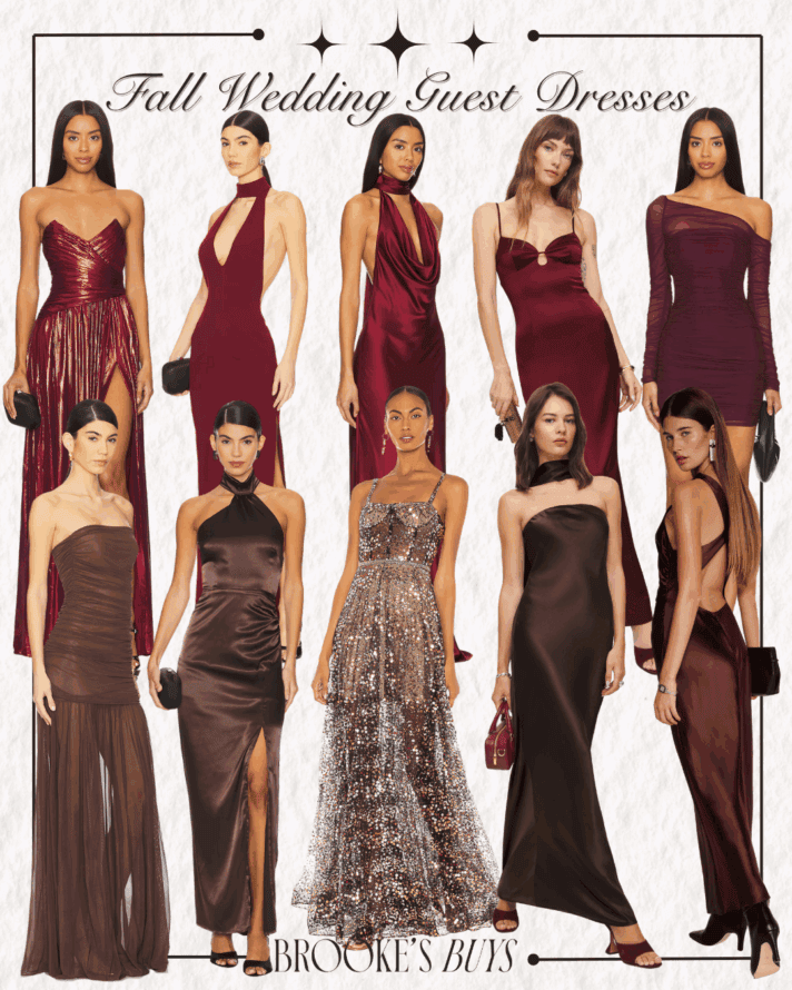 fall wedding guest dresses